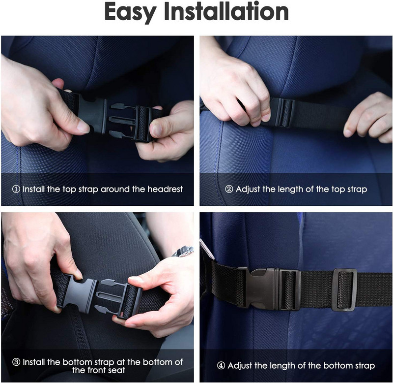 Ατζέντα πίσω καθίσματος αυτοκινήτου με θήκη για tablet με οθόνη αφής Αυτόματες τσέπες αποθήκευσης Κάλυμμα πλάτης καθισμάτων αυτοκινήτου για ταξίδια παιδιών ταξιδιού