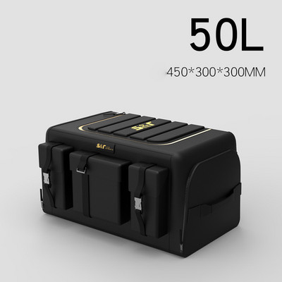 50L/60L/70L Car Trunk Organizer Storage Box Oxford Cloth Auto Organizers Τσάντα Πτυσσόμενες τσέπες αποθήκευσης πορτμπαγκάζ για οχήματα Sedan SUV