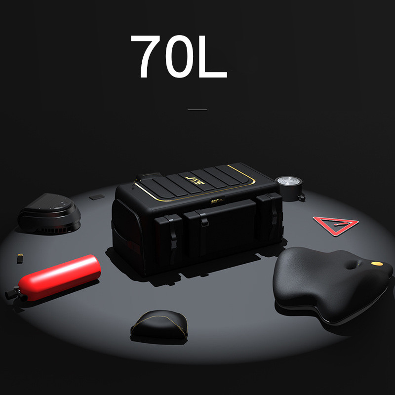 50L/60L/70L Car Trunk Organizer Storage Box Oxford Cloth Auto Organizers Τσάντα Πτυσσόμενες τσέπες αποθήκευσης πορτμπαγκάζ για οχήματα Sedan SUV