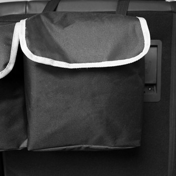 Органайзер за багажник на кола Чанта за съхранение на задната седалка Голям капацитет Многофункционална оксфордска тъкан Органайзери за облегалката на седалката на колата Аксесоари за интериора