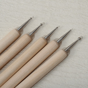 OVW 5/10PCS Dual-ended Nail Dotting Pen Manicure Nail Glitter Tools Dotting Pen Eyeliner Painting Liner Polish Brush