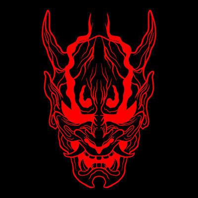 50 cm * 32 cm JDM Devil autómatricák időjárásálló, vágott vinil matrica autóablak ajtó motorháztető holografikus japán démon matricákhoz