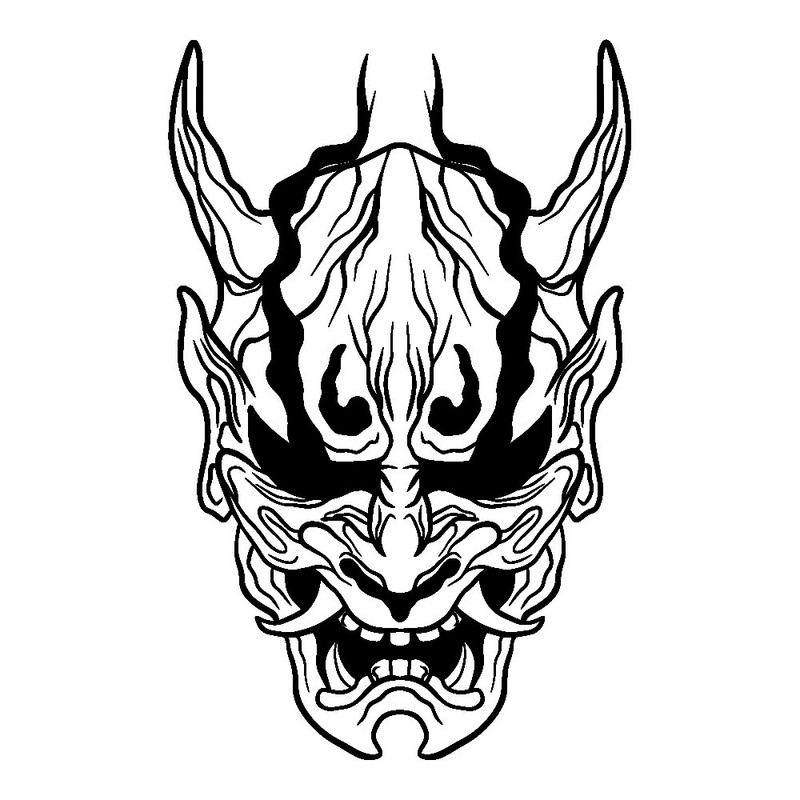 50 cm * 32 cm JDM Devil autómatricák időjárásálló, vágott vinil matrica autóablak ajtó motorháztető holografikus japán démon matricákhoz