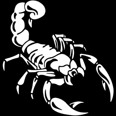 Juokingi mieli 3D Scorpion automobilių lipdukai Automobiliai motociklai eksterjero priedai Vinilo lipdukai, skirti Honda Lada Bmw Audi Jeep Boat