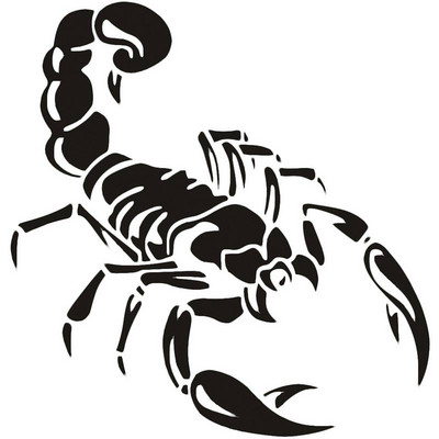 Juokingi mieli 3D Scorpion automobilių lipdukai Automobiliai motociklai eksterjero priedai Vinilo lipdukai, skirti Honda Lada Bmw Audi Jeep Boat
