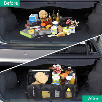 Car Trunk Organizer Φιλικό προς το περιβάλλον Super Strong & Durable πτυσσόμενο κιβώτιο αποθήκευσης φορτίου For Auto Trucks SUV Trunk Box / Box