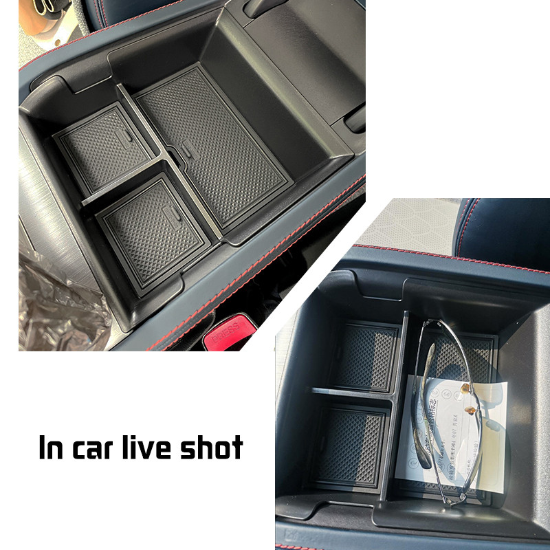 Car Center Console Btorage Box kartámasz doboz tárolótálca BYD Atto 3 Yuan Plus 2022 tartozékokhoz