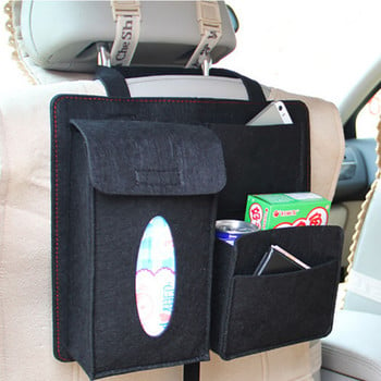 Car Organizer Multi Creative Car Storage Κρεμαστή τσάντα πίσω καθίσματος Πλάτη τσάντα αποθήκευσης Κρεμάστρα ταξιδιού για Auto Capacity Pouch Container