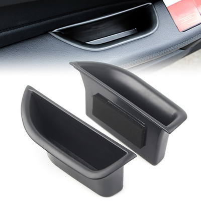 2x Στήριγμα κοντέινερ Organizer Storage Box Car μπροστινή/πίσω πόρτα για Benz E-Class W212 E200 E300 E350 E400 E500 2010-2016 Μόνο LHD