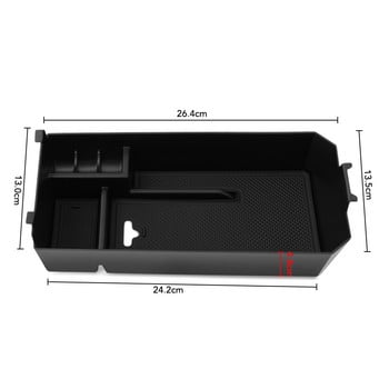 Κεντρικό υποβραχιόνιο Storage Box Δίσκος θήκης δοχείου για Mercedes Benz C GLC Class W205 X253 2015 2016 2017 2018