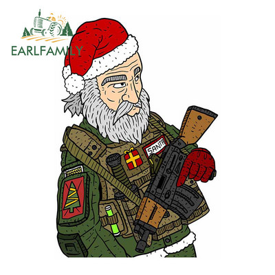 EARLFAMILY 13 cm x 10,7 cm német Bundeswehr katona autómatrica vinilablak csomagtartó matricák német fegyveres erők matrica