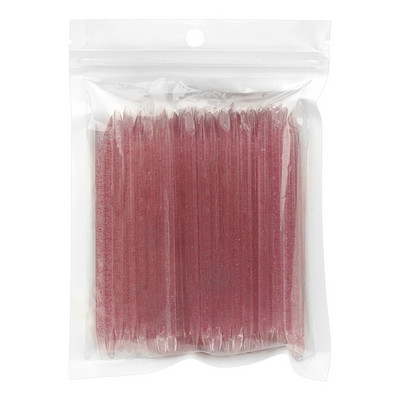 100 db Újrafelhasználható Crystal Stick kétvégű körömdíszítő kutikula nyomó körömbőr eltávolító eszköz pedikűr ápoló köröm manikűr pöttyöző eszköz