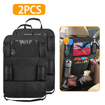 Organizator banchete din spate auto Buzunare de depozitare auto Protectoare pentru spate scaun auto Organizator scaune auto Accesorii auto pentru copii