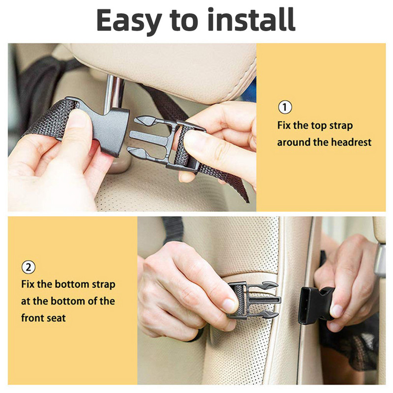 Organizator banchete din spate auto Buzunare de depozitare auto Protectoare pentru spate scaun auto Organizator scaune auto Accesorii auto pentru copii