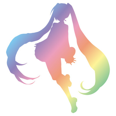 Magic Beauty Girl Silhouette Anime autómatricák és matricák, személyre szabott, módosított vízálló autótartozékok vinil matricák