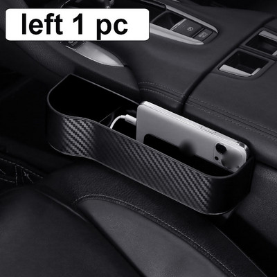 Automobilinės sėdynės dėtuvės plyšių laikymo dėžė Automobilio laikiklio tarpo plyšio užpildo laikiklis, skirtas piniginei, telefono plyšinei kišenei, automobiliniai priedai