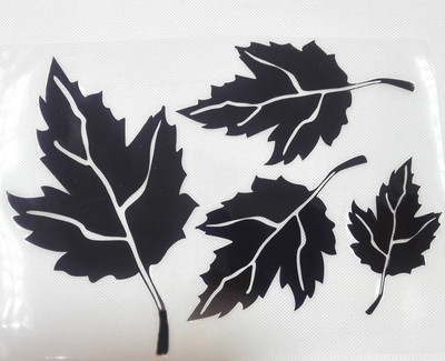 Lovely Flowers Leaf Reflective Vinyl Αυτοκόλλητο Αυτοκόλλητο Αυτοκόλλητο Τροποποιημένο στυλ Αυτοκόλλητο Αυτοκόλλητο Αδιάβροχο Αυτοκόλλητο Διακόσμηση DIY αξεσουάρ