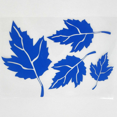 Lovely Flowers Leaf Reflective Vinyl Αυτοκόλλητο Αυτοκόλλητο Αυτοκόλλητο Τροποποιημένο στυλ Αυτοκόλλητο Αυτοκόλλητο Αδιάβροχο Αυτοκόλλητο Διακόσμηση DIY αξεσουάρ