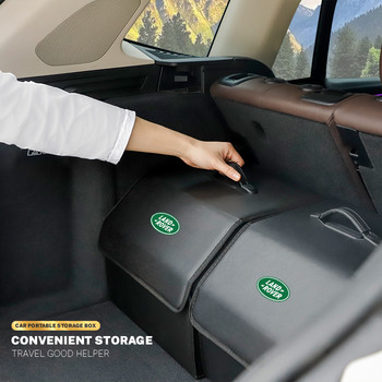 Кутия за багажник на кола Сгъваема чанта за съхранение Аксесоари за Land Rover Defender Discovery Range Rover Freelander Evoque