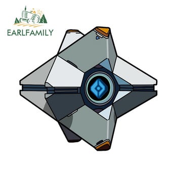 EARLFAMILY 13cm Destiny 2 Игра Стикери за кола Графика Водоустойчива стикера Климатик Лаптоп Броня Прозорци Багажник Стай на кола