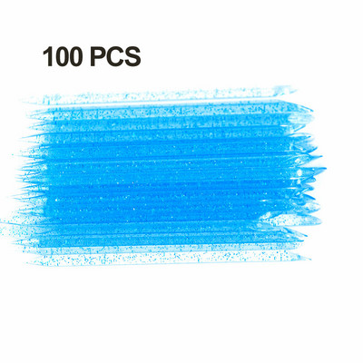 50/100 db Újrafelhasználható kutikula nyomó Crystal Stick kétvégű körömdíszítő kutikula eltávolító eszköz pedikűr ápoló köröm manikűr eszközök