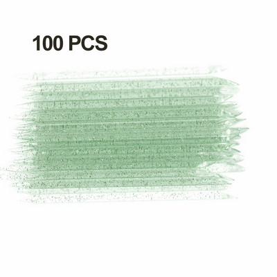 50/100 db Újrafelhasználható kutikula nyomó Crystal Stick kétvégű körömdíszítő kutikula eltávolító eszköz pedikűr ápoló köröm manikűr eszközök