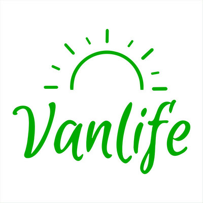 Vanlife autómatricák Sun Campinghez, fényvisszaverő vinil matricák egyéni díszítéshez, alkalmas lakókocsikhoz, terepre