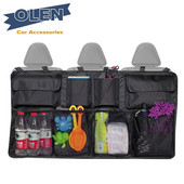 Automobilio galinės sėdynės atlošo organizatorius Auto bagažinės tinklelis Tinklelis Krovinių saugykla visureigiui Universalus sėdynės atlošo laikymas Tvarkyti saloną priedai