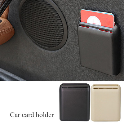 Car Auto Seat Crevice Πλαστικό κουτί αποθήκευσης Θήκη τηλεφώνου κάρτας Organizer Reserved Design για αξεσουάρ τσέπης Universal