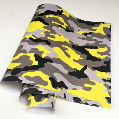 Αυτοκόλλητο DIY Camouflage Car Wrap με φιλμ Camo Digital Woodland Car Film Bike Console Laptop Computer Skin Motorcycle Camouflage Desert DIY