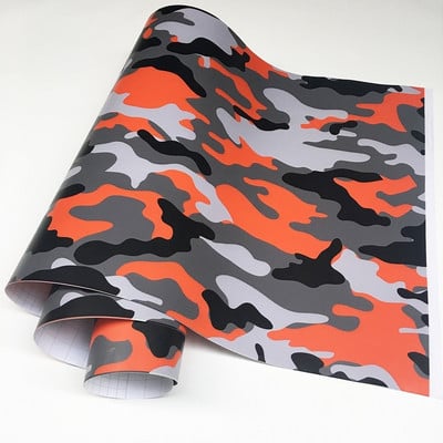 Αυτοκόλλητο DIY Camouflage Car Wrap με φιλμ Camo Digital Woodland Car Film Bike Console Laptop Computer Skin Motorcycle Camouflage Desert DIY