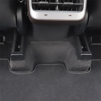 Για Tesla Model 3 Model Y 18-21 Ράγα ολίσθησης πίσω καθίσματος Μαλακό ελαστικό βύσμα Προστασία αυτοκινήτου Αξεσουάρ εσωτερικής λειτουργίας αυτοκινήτου