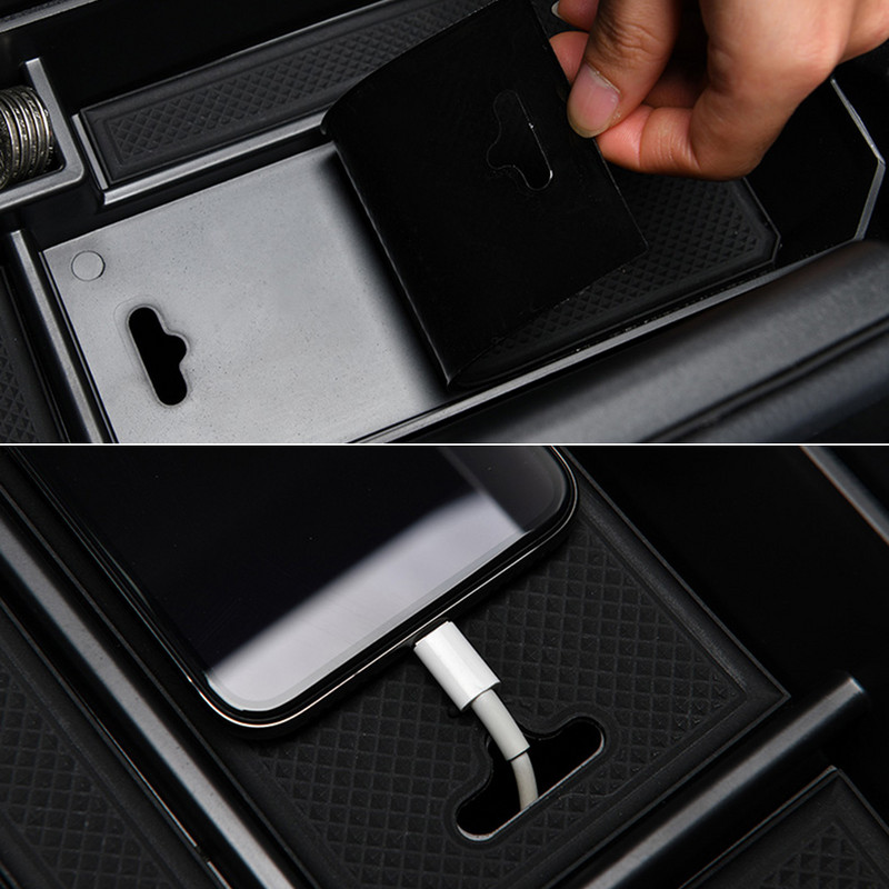 Mercedes Benz EQC GLC C klass C200 C180 GLC250 MB W205 X253 keskjuhtimiskonsooli käetoe kasti jaoks.