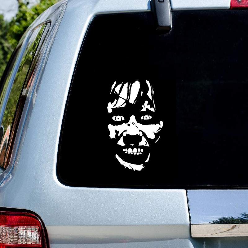 Halloween Horror Avatar matrica Kreatív Ijesztő dekoráció autótartozékokhoz Vinyl vízálló fényvédő karcálló Kk10cm