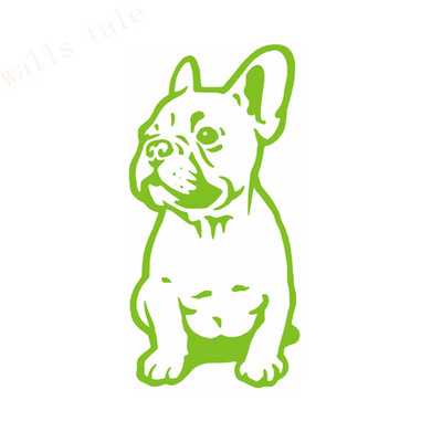 PRANCŪZŲ BULDOGAS SIENOS lipdukas AUTOMOBILIŲ BUMPERIO lipdukas PRANCŪZIJOS ŠUNŲ VINILO LIPDUKAI