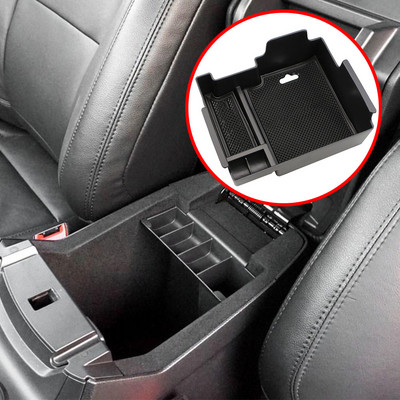 Automobilio centrinio porankio laikymo dėžutė, skirta „Ford Explorer 2011–2017“, 2019 m. konsolės dėklo dėklas, padėklų laikymo konteineris