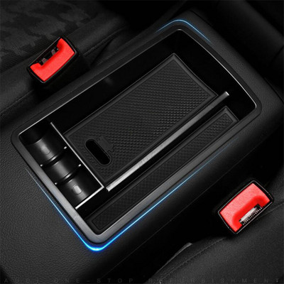 1vnt Automobilių priedai Centrinio porankio laikymo dėžutė, skirta Audi A3 8V S3 S4 S5 A4 A5 B8 B9 8T Q2 Q2L Q3 8U Q5 8R Car Styling