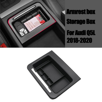 1db Autótartozékok Központi kartámasz tárolódoboz Audi A3 8V S3 S4 S5 A4 A5 B8 B9 8T Q2 Q2L Q3 8U Q5 8R Car Stylinghez
