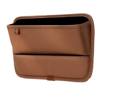 Органайзер за празнини на столче за кола от изкуствена кожа Автоконзола Странична кутия за съхранение с държач за чаша Кутия за съхранение на седалка за мобилни телефони