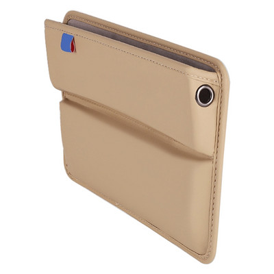 Magas besorolású prémium jármű ülésrések kitöltő Auto konzol oldalsó zseb Tárolódoboz Pénztárcák Kulcsok Érmék Bőr