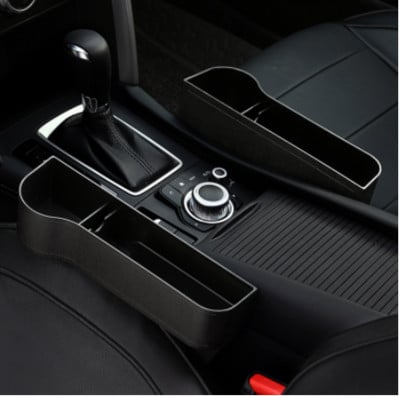 Κάθισμα αυτοκινήτου ρωγμές Κουτί αποθήκευσης Seat Gap Slit Pocket Catcher Organizer Universal Car Seat Organizer Κάρτα Τηλέφωνο κλειδιού Τσέπη