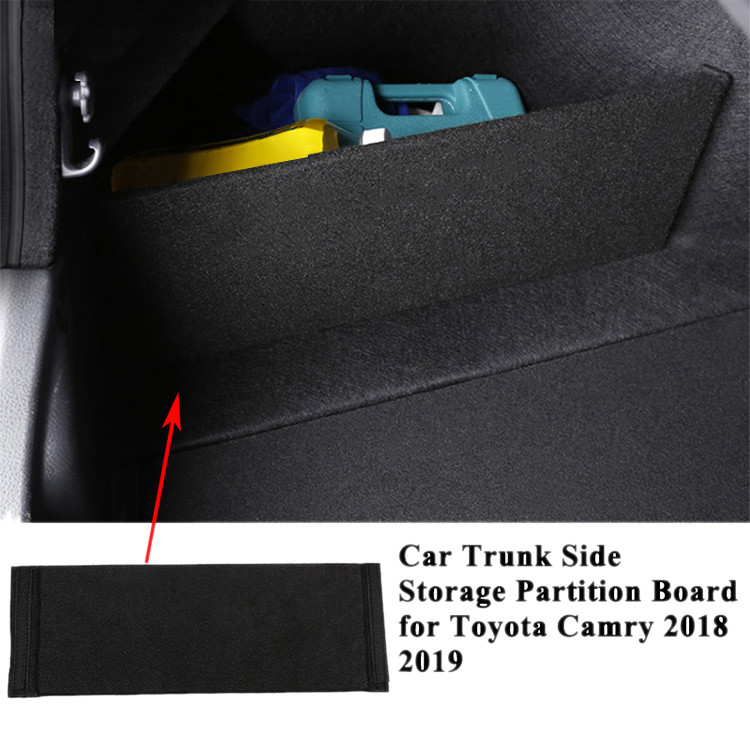 2 db autó csomagtartó oldalsó tárolórendszer a Toyota Camry XV50 XV70 2011-2022 csomagtartó lemezhez tartozékok Autós tartozékok