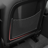 Automašīnas salona aksesuāri Audi A4 B8 A5 Q3 A3 A6 C7 Q5 B9 Q7 aizmugurējā sēdekļa atzveltnes aukla Tīkls Tīkls uzglabāšanas kabata Auto organizators