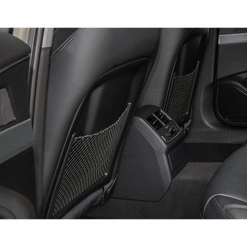 Аксесоари за автомобилен интериор за Audi A4 B8 A5 Q3 A3 A6 C7 Q5 B9 Q7 Облегалка на задната седалка Мрежа Мрежа Джоб за съхранение Авто Органайзер