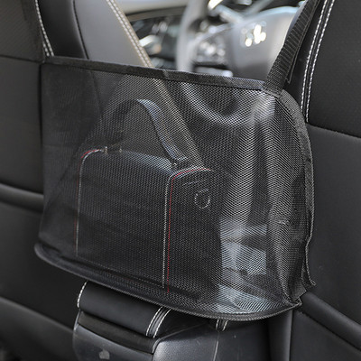 Pu kožni držač za automobilsku torbicu Unutrašnjost Auto sjedalo Srednja kutija Vješalica za sjedalo Torba za pohranu Viseća džepna torbica za muškarce Žene Djevojke