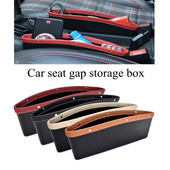 1 buc Organizator auto Depozitare Scaun auto Slit Gap Gap Buzunar Multifunctional Catcher Scaun Sofer Suport Pahare Accesorii Auto Piele PU