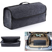 Automobilio bagažinės laikiklis Minkštas veltinis laikymo dėžė Didelė neslystanti skyrius bagažinės laikymo laikiklis Automobilio priedai Tvarkyklės saugykla