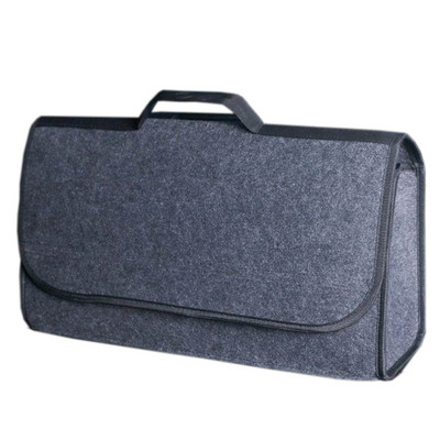 Automobilio bagažinės laikiklis Minkštas veltinis laikymo dėžė Didelė neslystanti skyrius bagažinės laikymo laikiklis Automobilio priedai Tvarkyklės saugykla