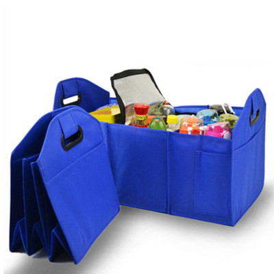 Automobilio bagažinės laikiklis Minkštas veltinis laikymo dėžė Didelė neslystanti skyrius bagažinės laikymo laikiklis Automobilio priedai Tvarkyklės saugykla