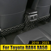 Paredzēts Toyota RAV4 XA50 2019 2020 2021 2022 2023 RAV 4 hibrīda automašīnas sēdekļa atzveltnei pret trieciena paklāja aizsardzību, tīriem paliktņiem pret netīrumiem